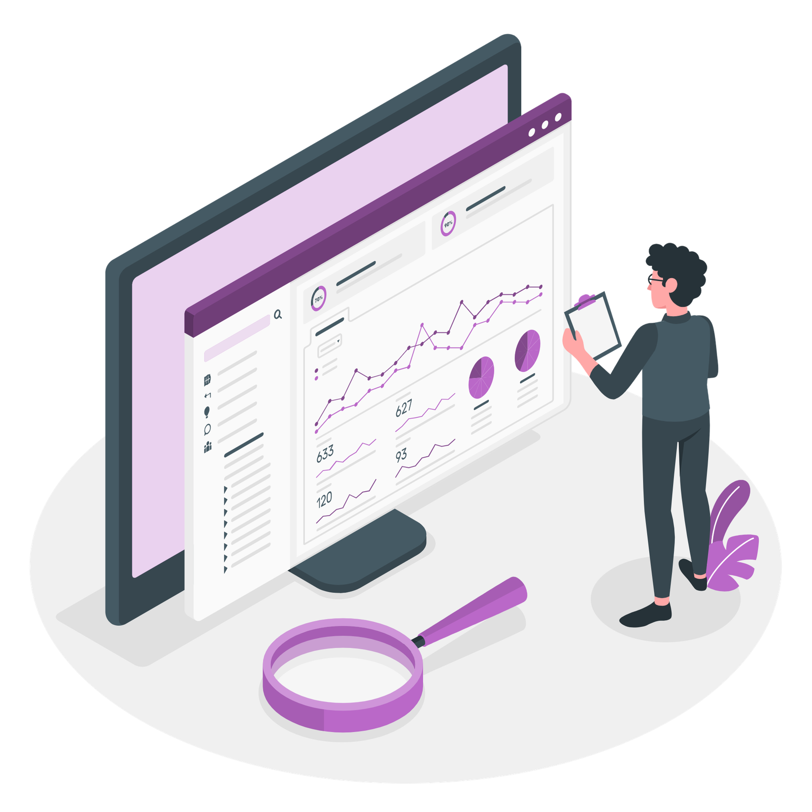3D animation of modular payment stack